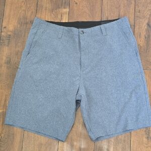 Volcom Blue Flat Front Shorts Casual Style